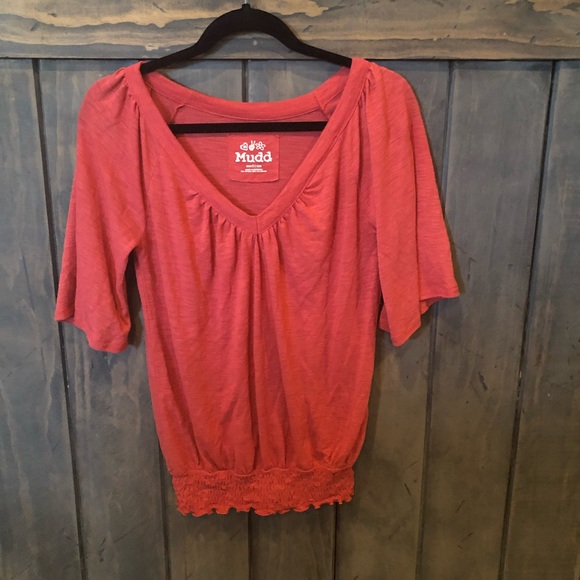 Mudd Tops - Mudd Orange top
